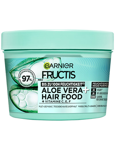 Garnier Fructis Hairfood Aloe Vera - 3 in 1 Haarmaske Produktbild